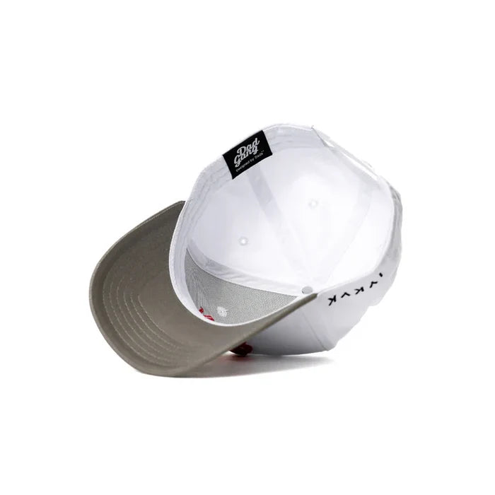 Dad Gang Logo -White, Grey & Red