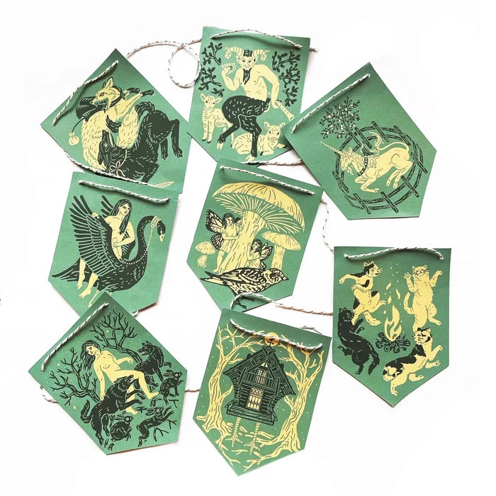 DEEP FOREST PAPER GARLAND