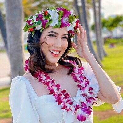HAKU LEI & SINGLE ORCHID LEI