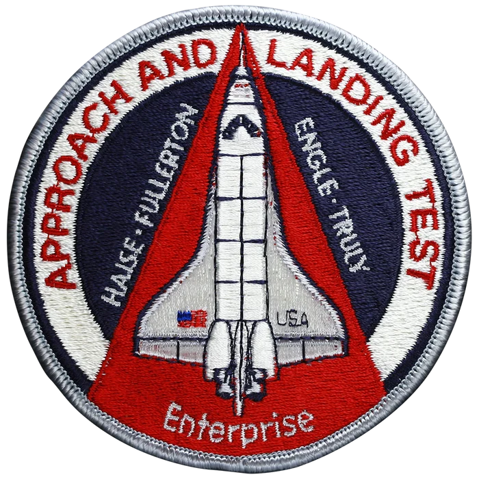 Shuttle Approach and Landing Mission Patch - The Space Store