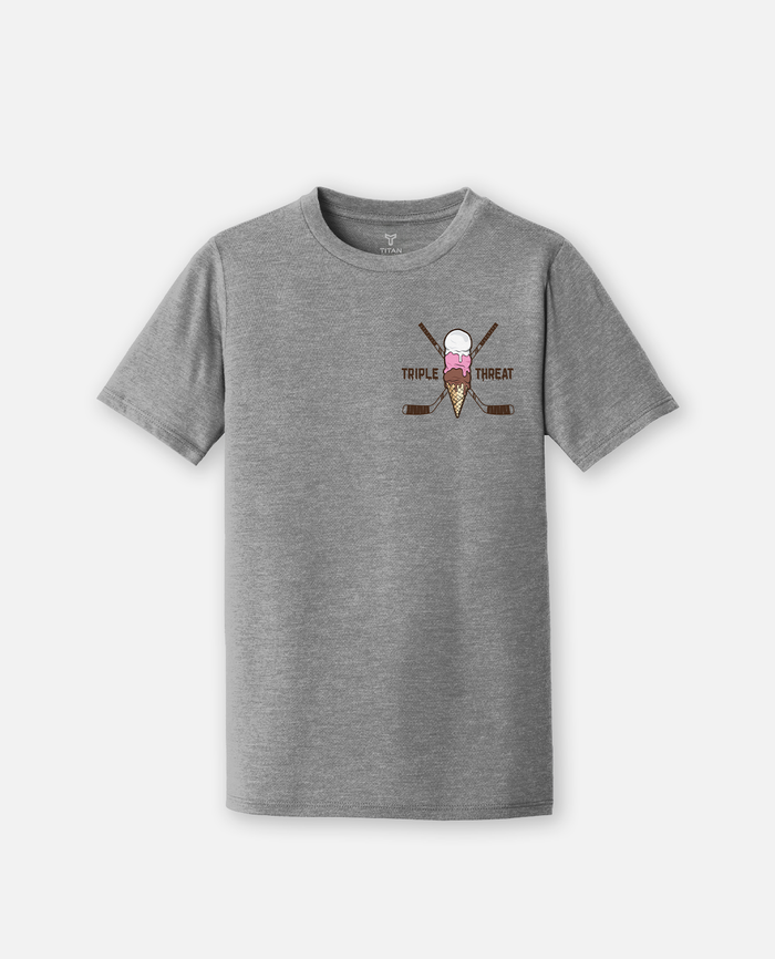 SR PSC Tee - Heather Gray