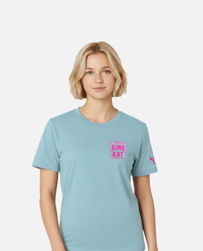 SR Rink Rat Tee - Ice Blue