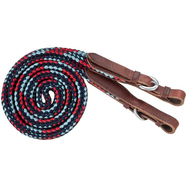 Tough1® Flat Braided Trail Reins
