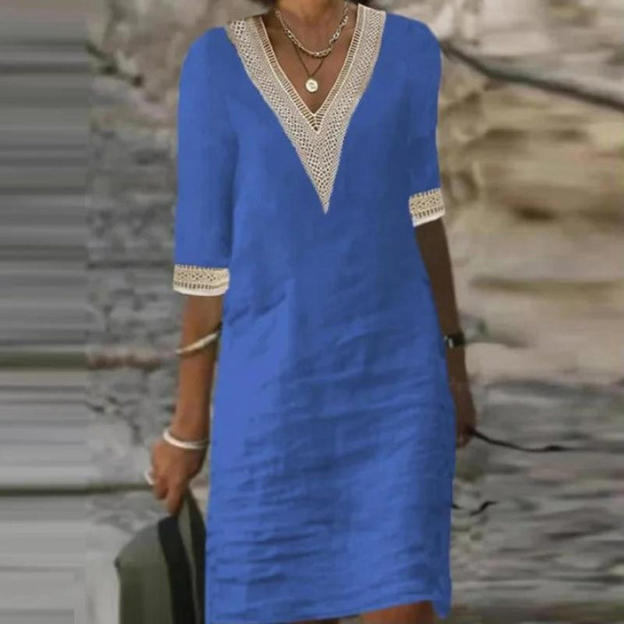 Vestido Ozorio Azul / Xg