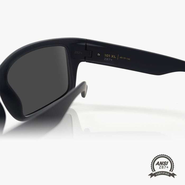 101 XL - Black on Black / Grey Polarized (Z87+)