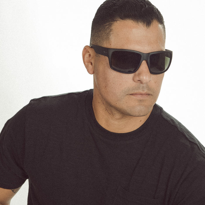 101 XL - Black on Black / Grey Polarized (Z87+)
