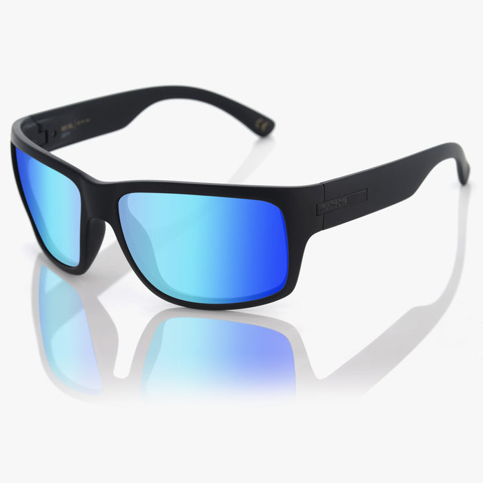 101 XL - Black on Black / Pacific Blue Polarized