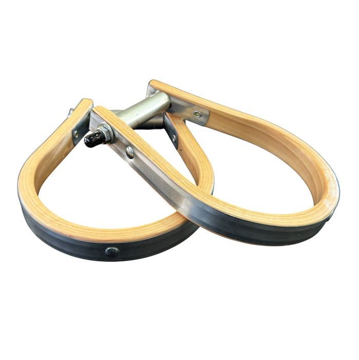 Beastmaster Wood Saddle Bronc Stirrups