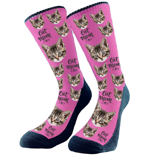 Get custom socks with your very own fur babies face on them! They make the perfect gift Excellent for any holiday, birthday, or anniversary! Every pair is made to order in Alberta, Canada.