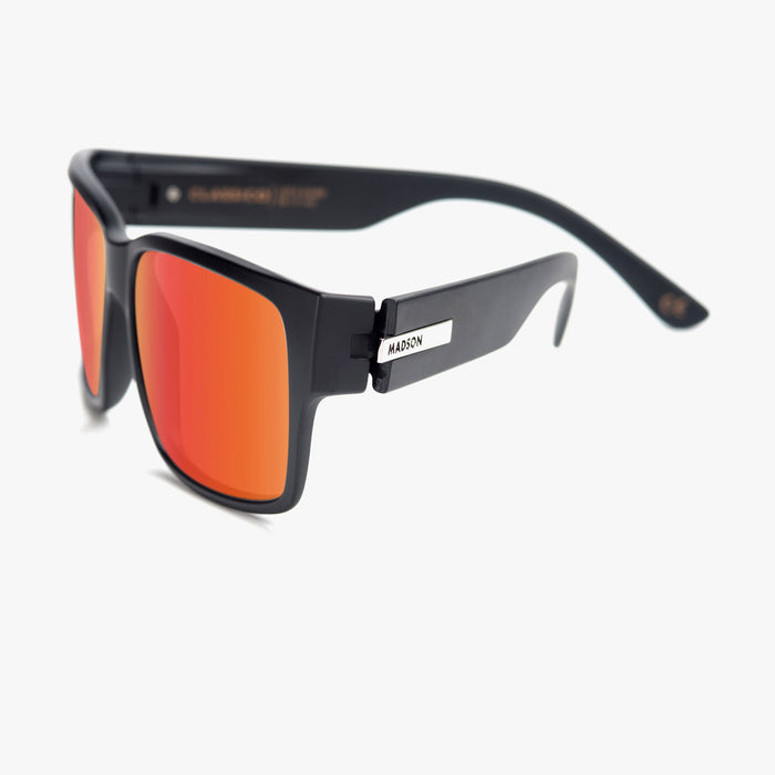 Classico - Black Matte / Red Chrome Polarized
