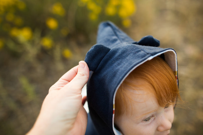 Custom Reversible Toddler Jacket | Pick Your Wool & Print