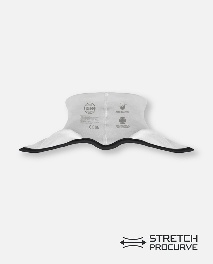 CUT-RESISTANT NECK GUARD 3.0 - WHITE