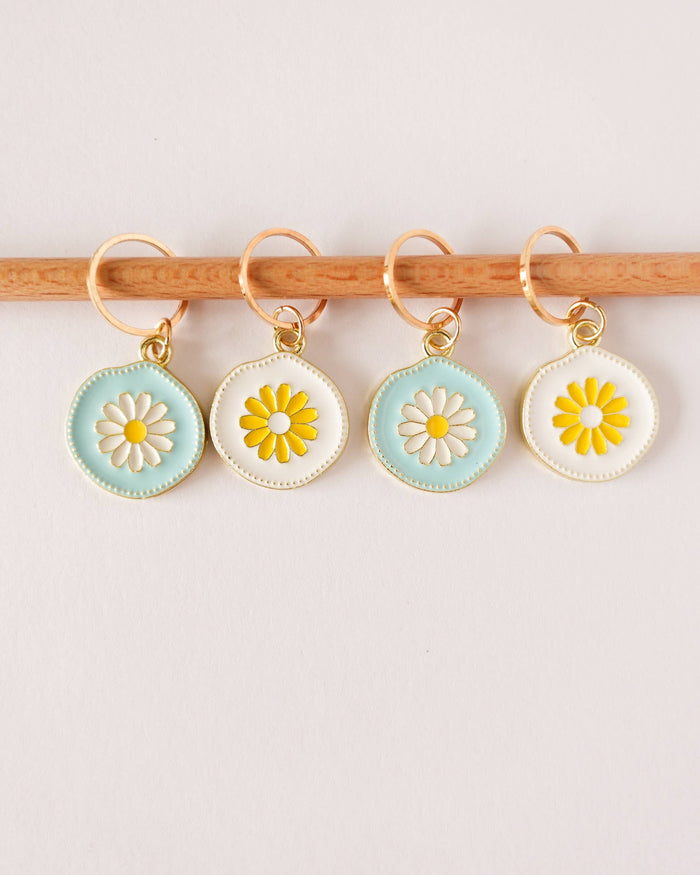 Daisies Stitch Markers