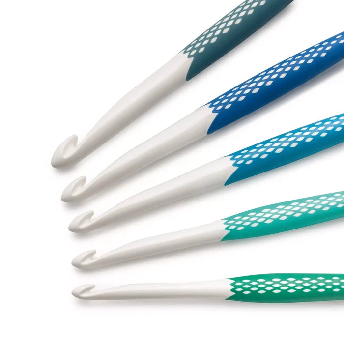 Ergonomic 5 Piece Crochet Hook Set