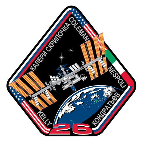 Expedition 26 Mission 4" Patch - The Space Store