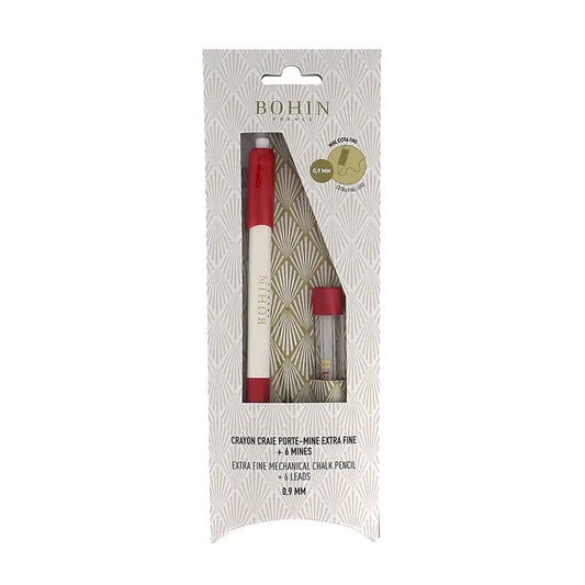 Extra Fine Mechanical Chalk Pencil .9mm White