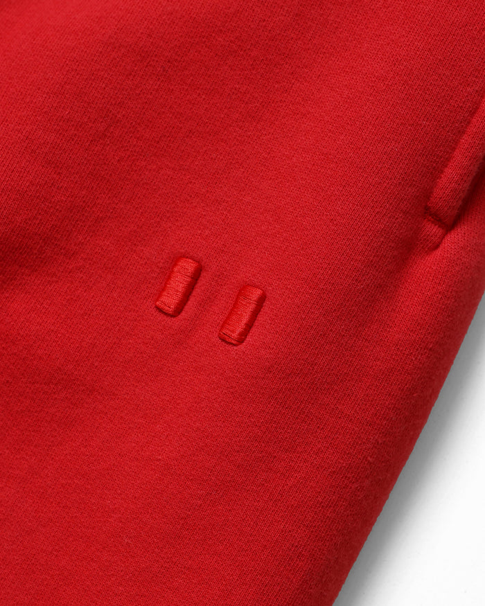 Made in Canada Flag Fleece Sweatpant Red - Unisex - Province of Canada