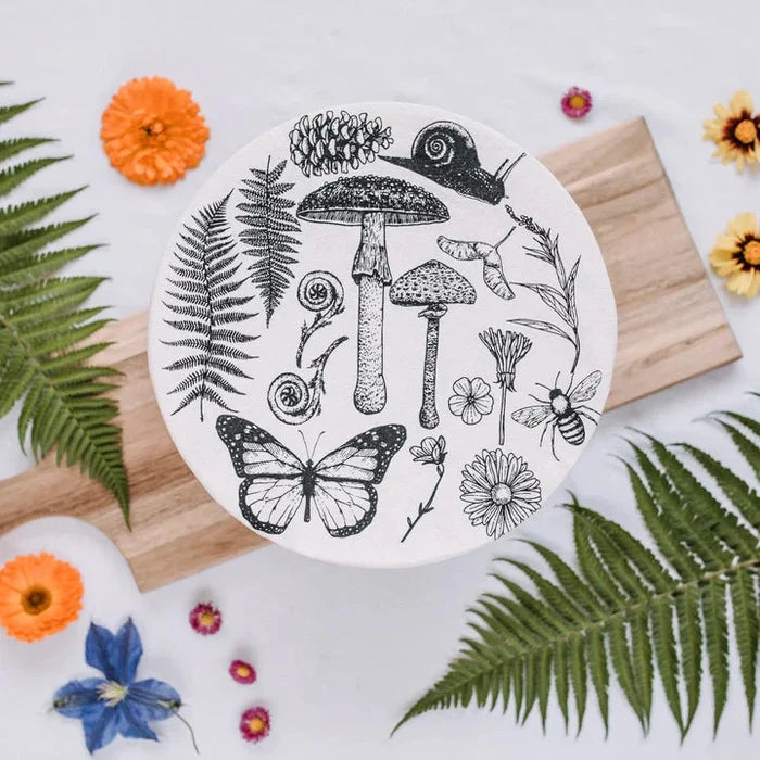FORAGE WAXED BOWL COVER