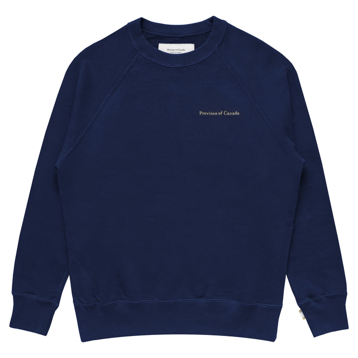 Made in Canada 100% Cotton French Terry Sweatshirt Navy - Unisex - Province of Canada