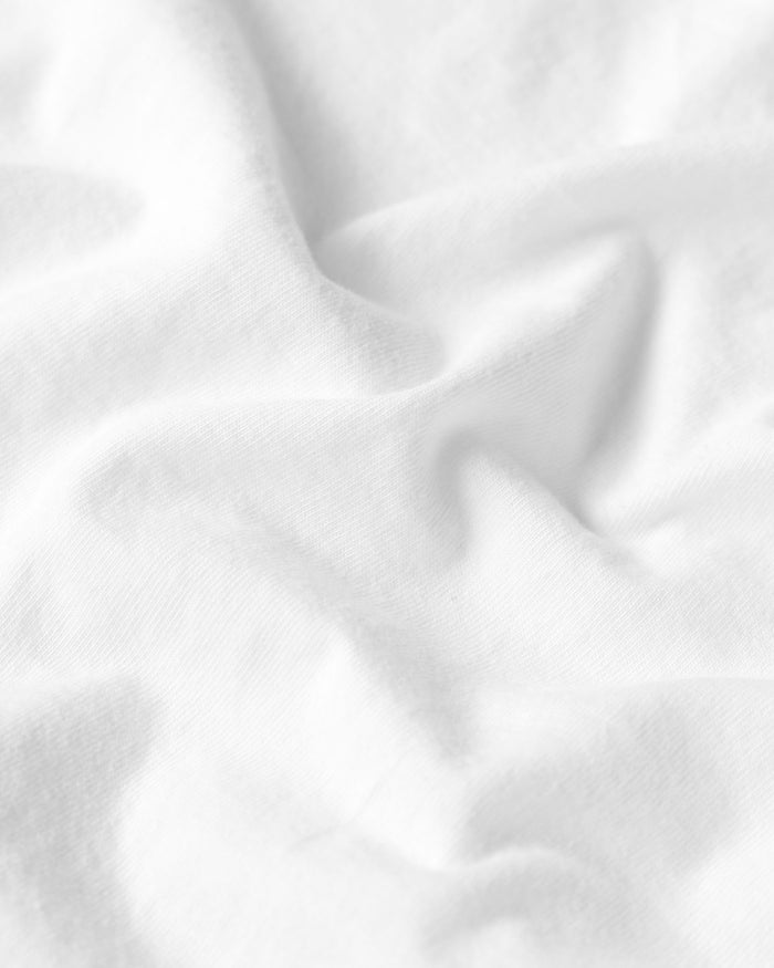 Friday V-Neck Tee White