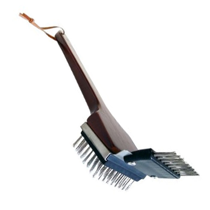 small wooden grill brush