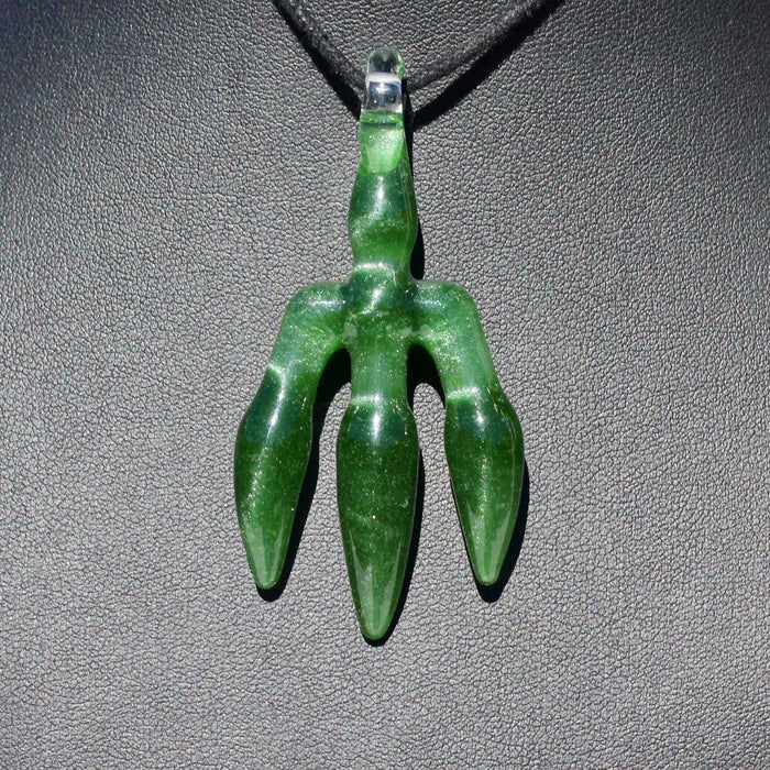 J.O.P Green Claw Pendant