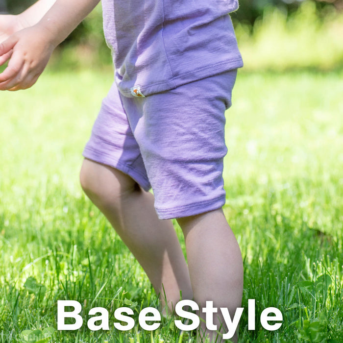 Kids Custom Merino Wool Shorts | Base Layer Weight
