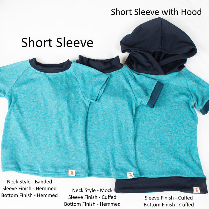 Kids Custom Merino Wool Top | Base Layer Weight