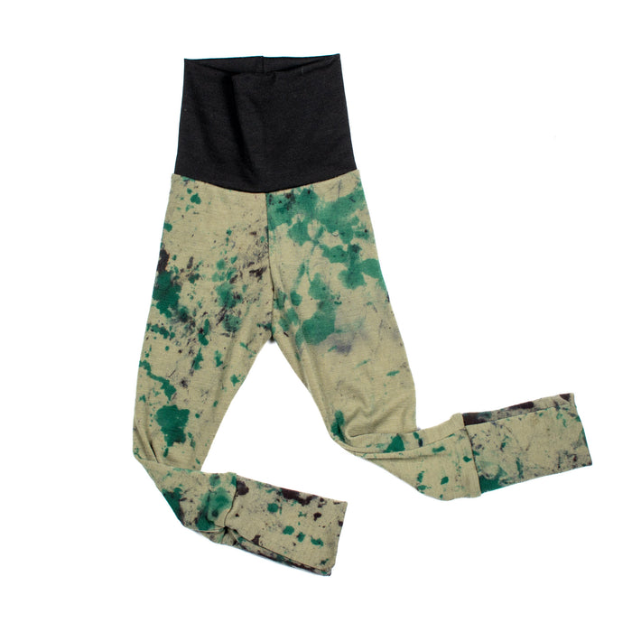 Kids Merino Wool Leggings - Adjustable | Base Layer Weight