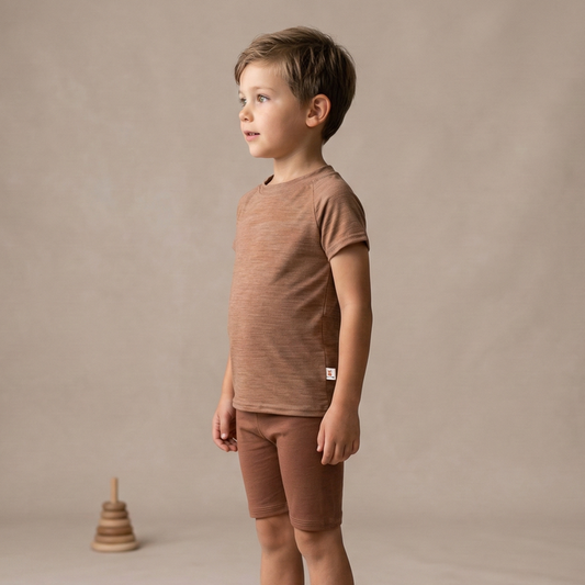 Kids Merino Wool Summer Sets