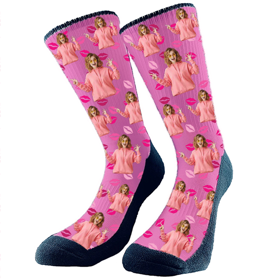 Get custom socks with your very own fur babies face on them! They make the perfect gift Excellent for any holiday, birthday, or anniversary! Every pair is made to order in Alberta, Canada.