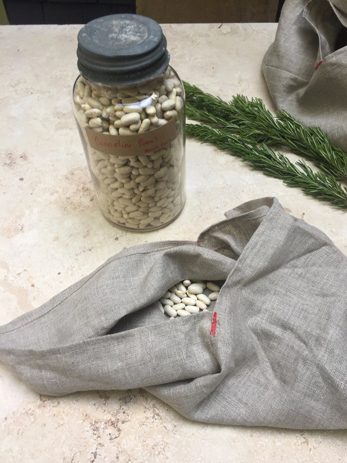Linen Bento Project Bags
