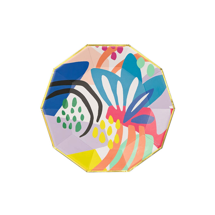 Modern Art Large Plates