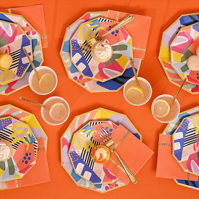 Modern Art Large Plates