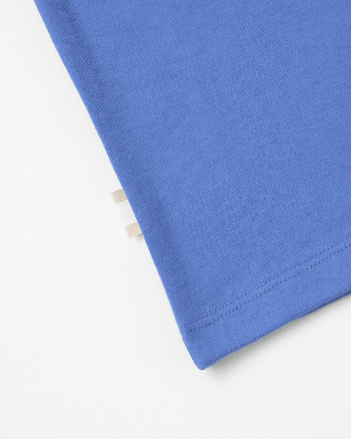 Made in Canada 100% Organic Cotton Monday Crop Top Periwinkle - Unisex - Province of Canada