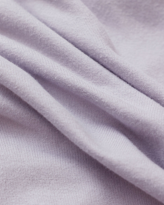 Made in Canada 100% Certified Organic Cotton Monday Tee T-Shirt Mauve Lavender Purple - Province of Canada