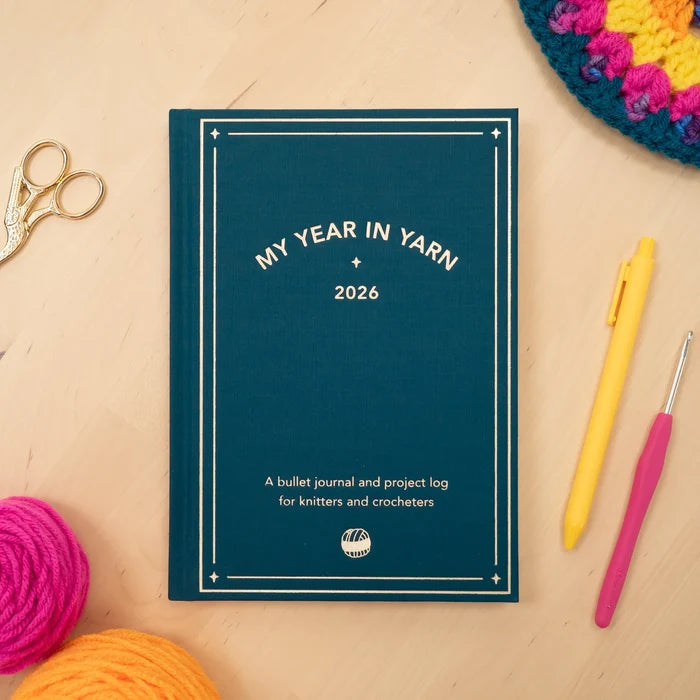 My Year in Yarn 2026 - A Journal + Project Log