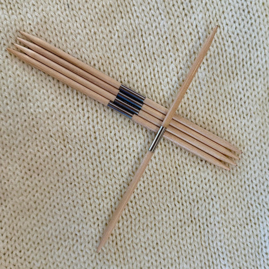 Naturale Double-pointed Needles 6”