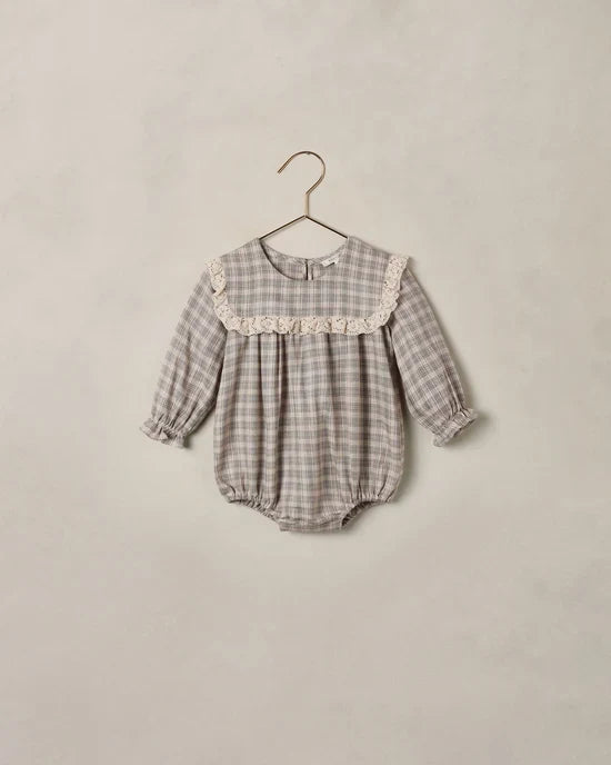 Noelle Romper- Fall Plaid