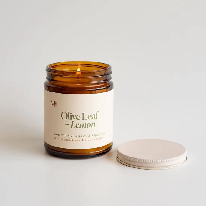 OLIVE LEAF & LEMON CANDLE