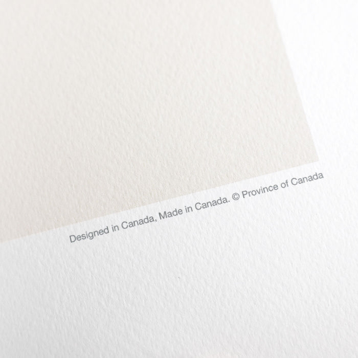 Path Sand Print - 24" x 36" 100% Cotton Fine Art Archival Paper Textured Matte Finish - Printed in Canada