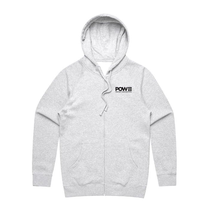 POW Division Zip Hoodie - Gray