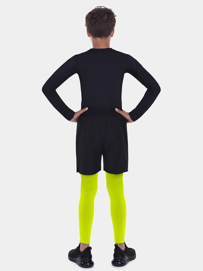 Pro Performance Compression Base Layer Tights For Boys