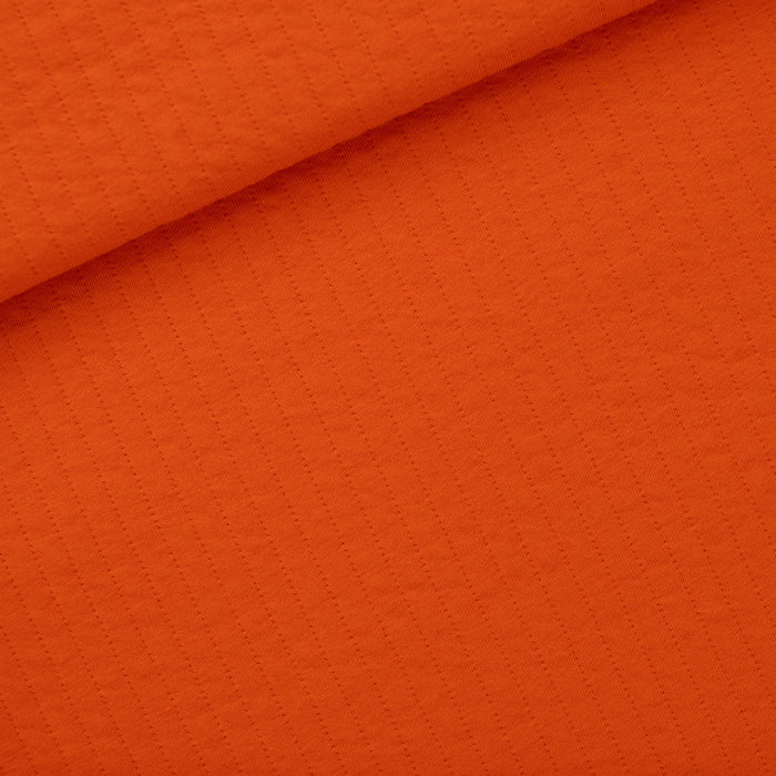 Quilted Knit, Flame Red