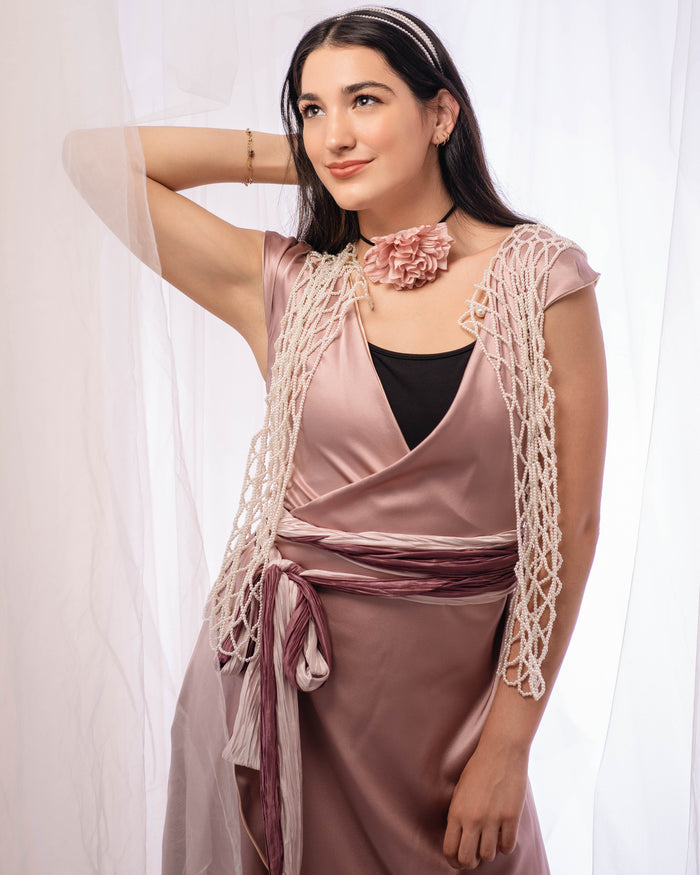 Reversible Silk Wrap Dress