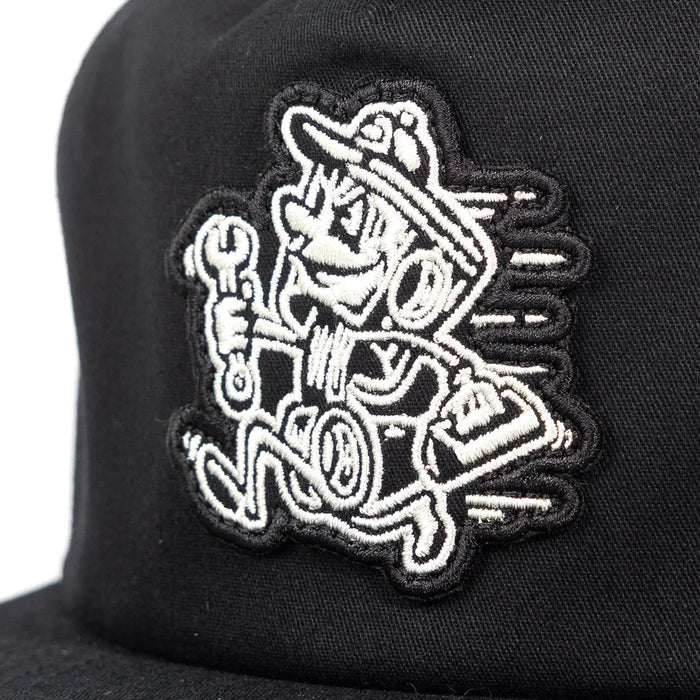 Fasthouse Runner hat in black, alternate product view