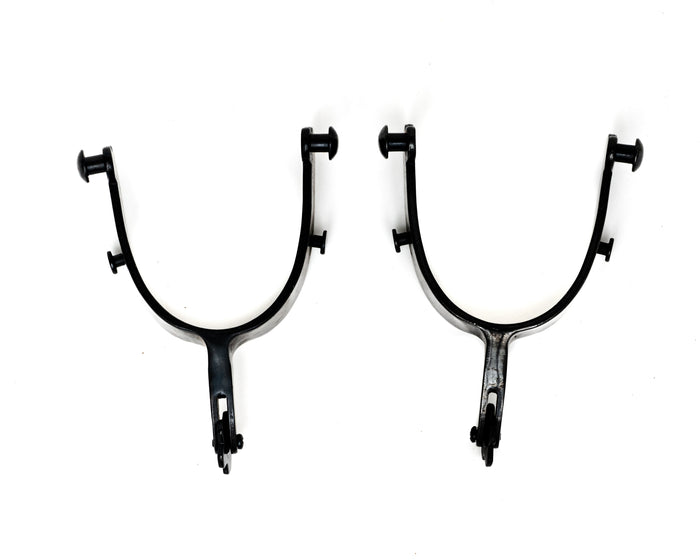 5° Offset Saddle Bronc Spurs