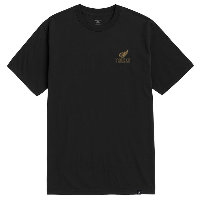 Troll Co. SBC Grounded graphic t-shirt in black, additional product view