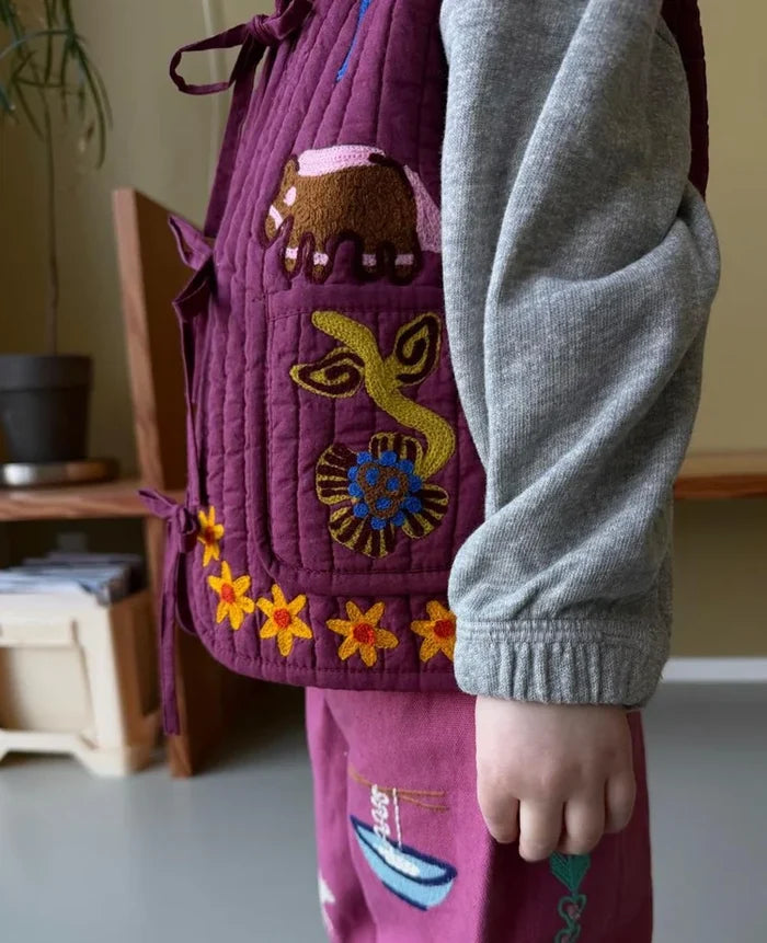 Sissel Mini - Honey Mini Vest in Fairytale