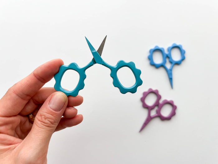 Small Flower Embroidery Scissors